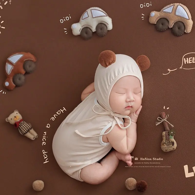 Cute Bear Theme Set - Newborn Photography Props - Image 4